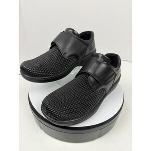 Propet Womens Olivia Black Hook and Loop Adjustable Orthopedic Shoes Size 7